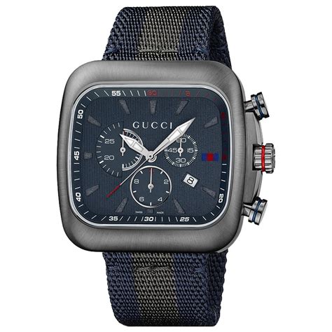 gucci blue face watch|gucci watch for men black.